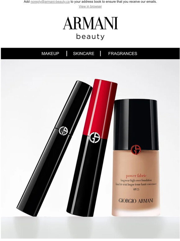 armani-beauty: Enjoy 20% OFF Armani beauty this Singles Day | Milled