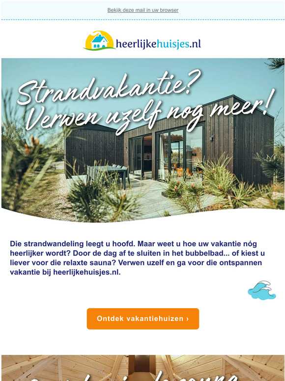 Ultiem relaxen tijdens uw vakantie