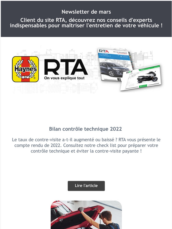 Bilan contrôle technique 2022 : le taux de contre-visite est-il en hausse ? Consultez notre check list pour éviter une contre visite !