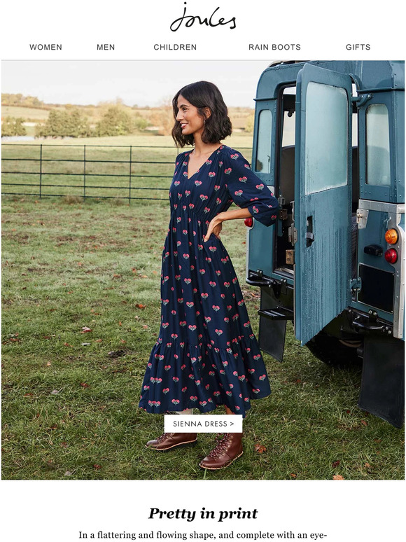 Joules shop sienna dress