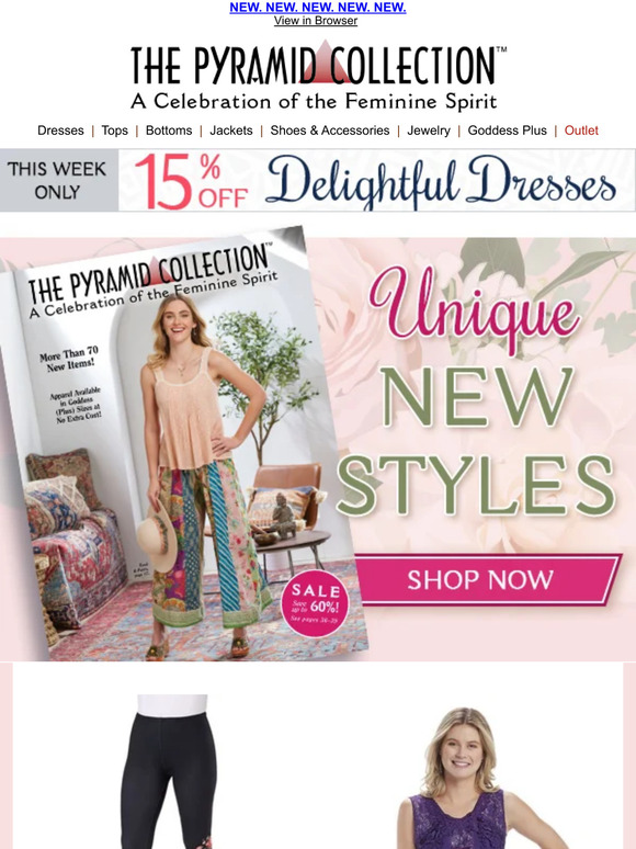 Indulge in These NEW Items ~ See What's Hot ~ Shop Now!