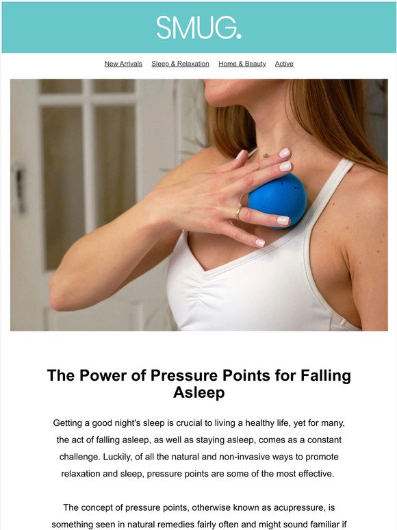 The Power of Pressure Points for Falling Asleep