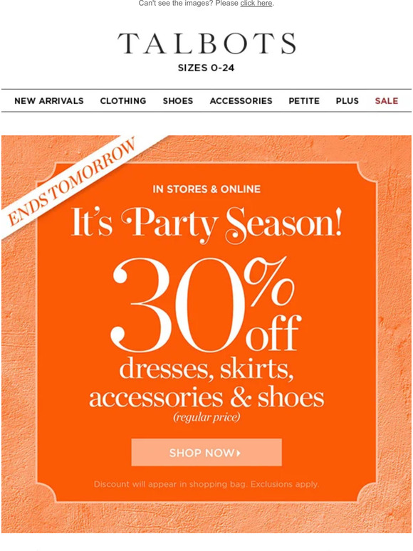 Put Your Best Foot Forward + 30% off Dresses and More