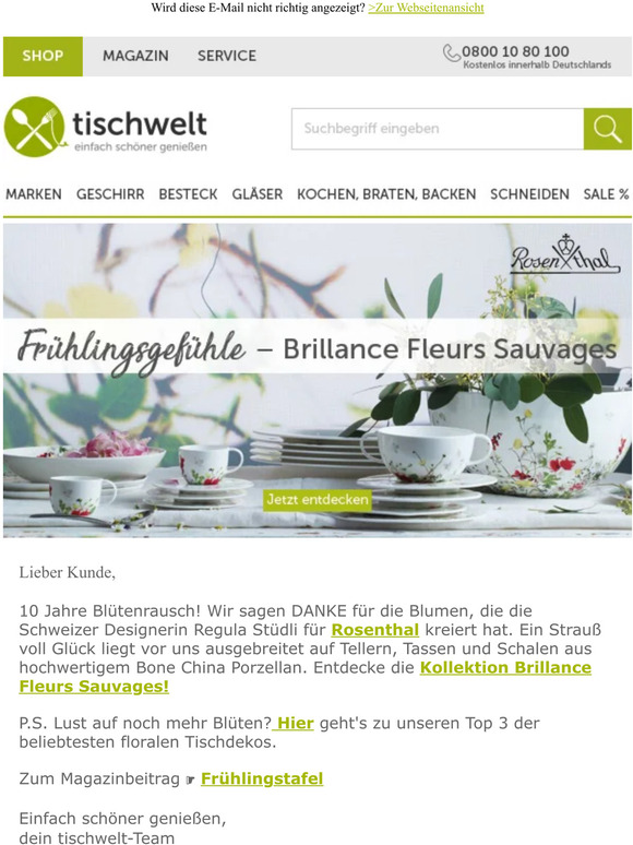 Frühlingstafel  – lass' Blumen sprechen!
