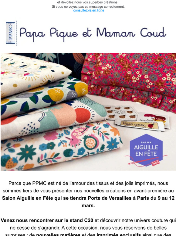 Papa Pique et Maman Coud: Partageons l'amour des jolis imprim?�s | Milled