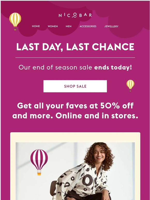⏰ SALE ENDS TODAY ⏰