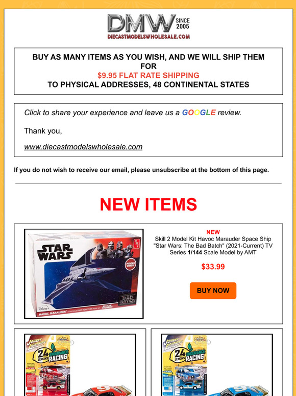 New Arrivals & Back in Stock Notification