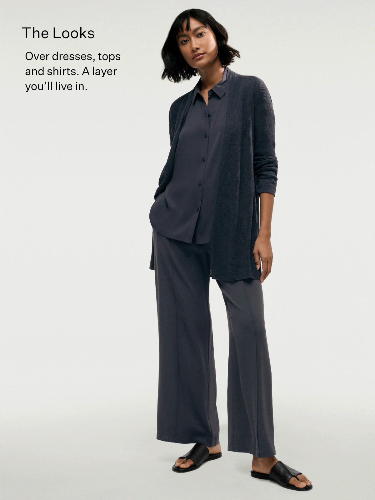 Cardigan Manches Longues Eileen Fisher Taille XL - Occasion Très Bon état, Pour Femme