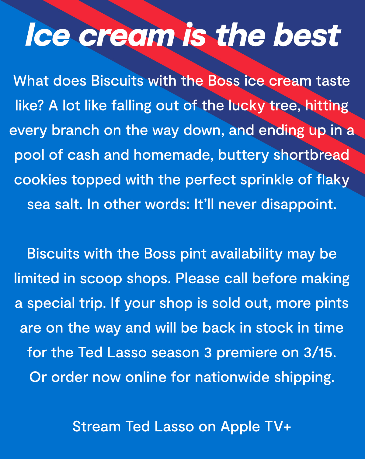 Jeni's Ice Creams Now scooping! Biscuits with the Boss Milled