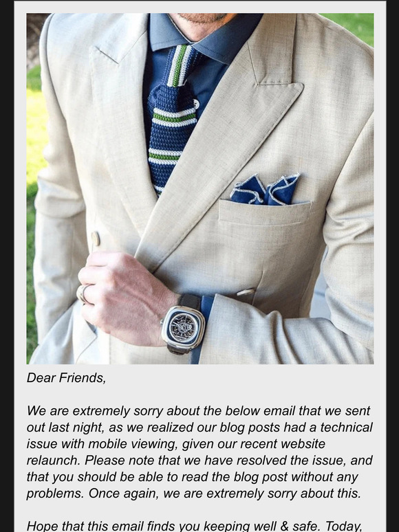 Tie Pattern Series 5/5: Knit Tie Guide! Technical Issue Resolved