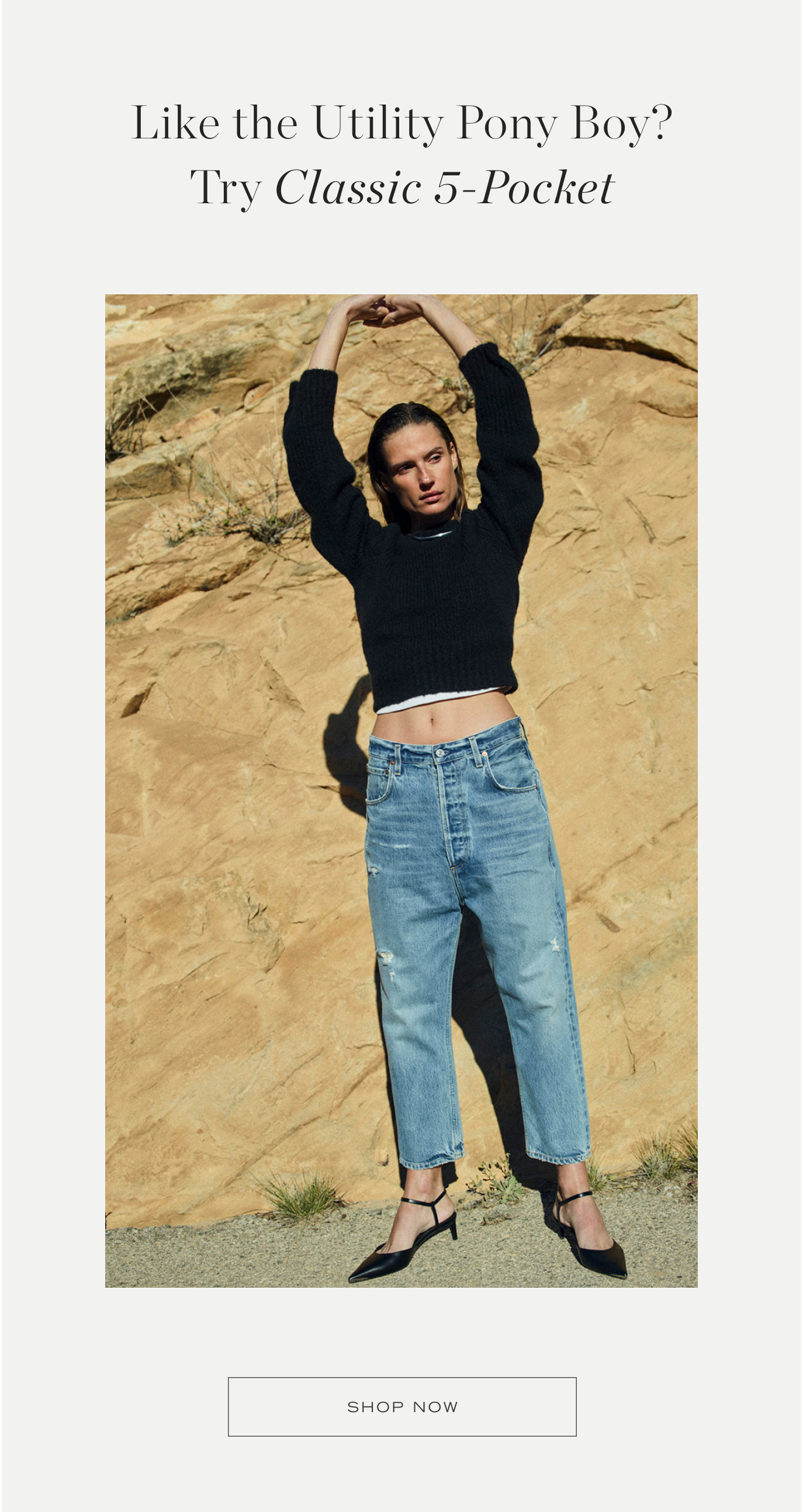 Citizens of Humanity: JUST IN: All New Pony Boy | Milled