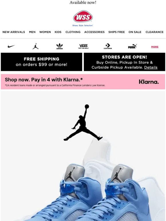 retro 5 university blue