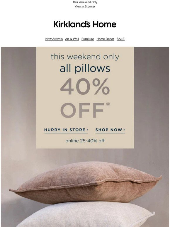 Modern Farmhouse Deals - Pillows 40% OFF!
