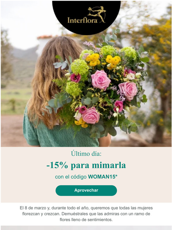 15%: ¡Último día para mimarla!