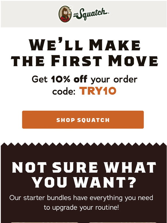 Dr. Squatch: Don't miss out | Milled