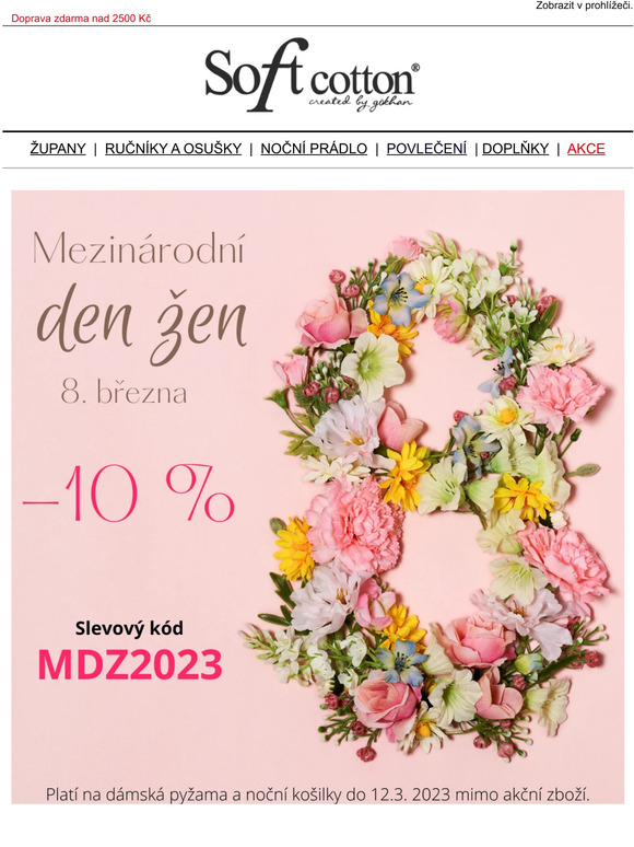 Oslavte s námi MDŽ! 🌷