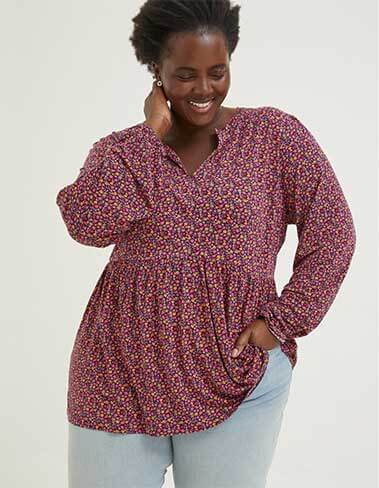 Poppy Retro Ditsy Longline