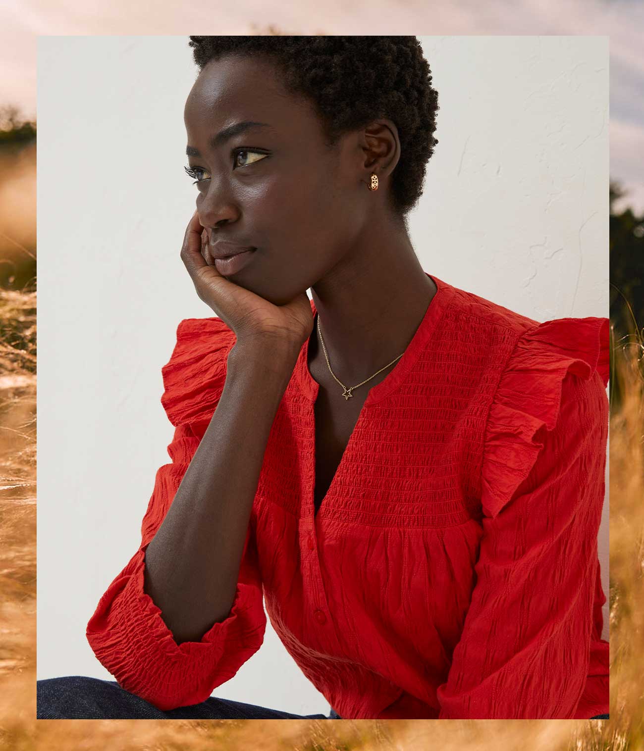 Jay Frill Blouse