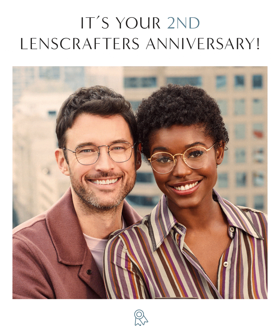 LensCrafters A Gift To Celebrate Your Anniversary Milled