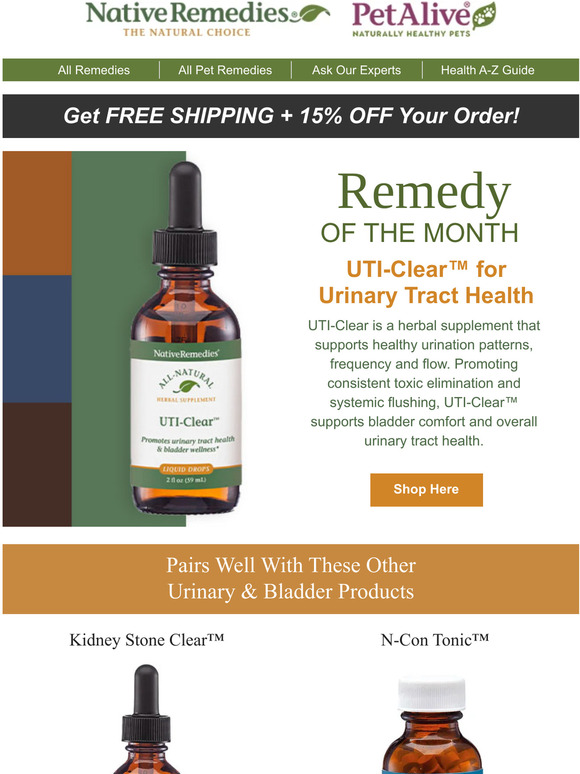 Native Remedies Our Remedy Of The Month > Milled