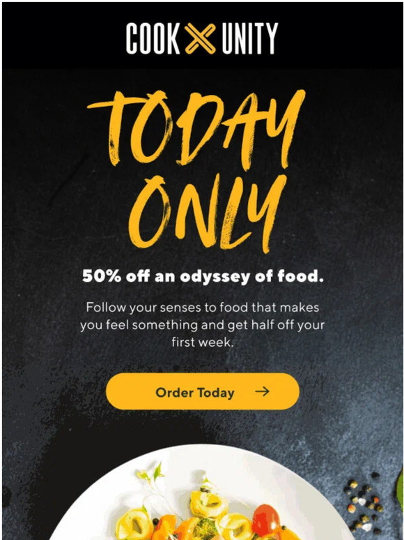Cook unity 50 food that defines you milled