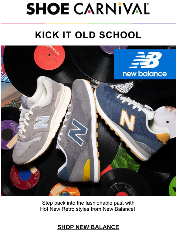 Shoe Carnival: Come shop throwback New Balance styles | Milled