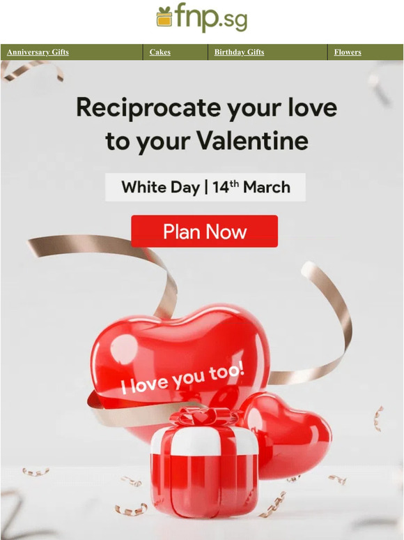 What’s Special for White Day.? 🤔