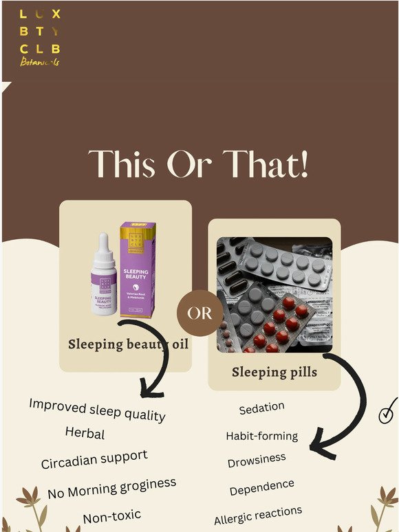 Sleeping pills vs. natural sleep aid: what you need to know!