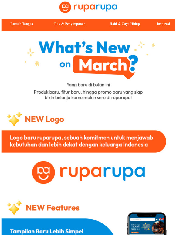 Yang Baru di Bulan Maret ✨