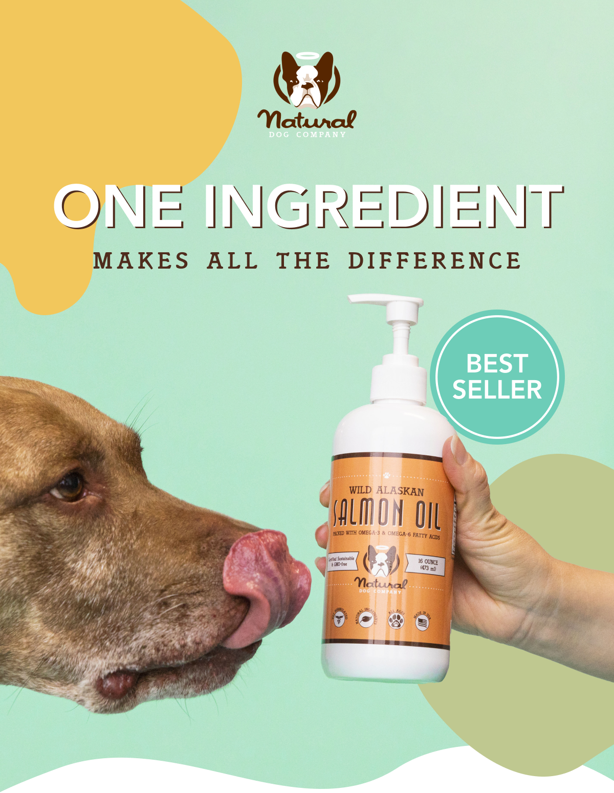 Natural Dog Company One ingredient makes all the difference 🐟 Milled(01)