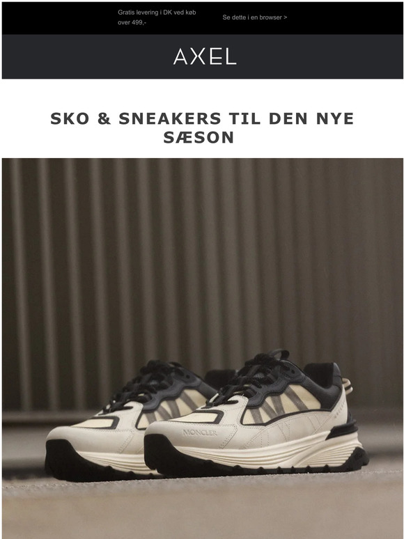 Sko & sneakers til den nye sæson