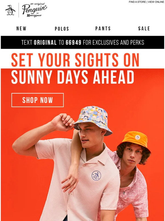 Original Penguin: Your Spring Head Start Is Here | Milled