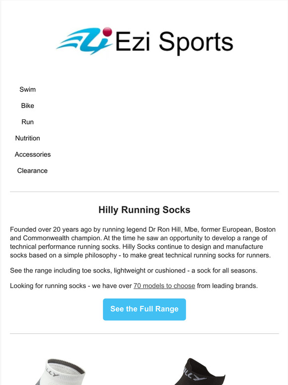 Hilly Socks - Made for the Long Run