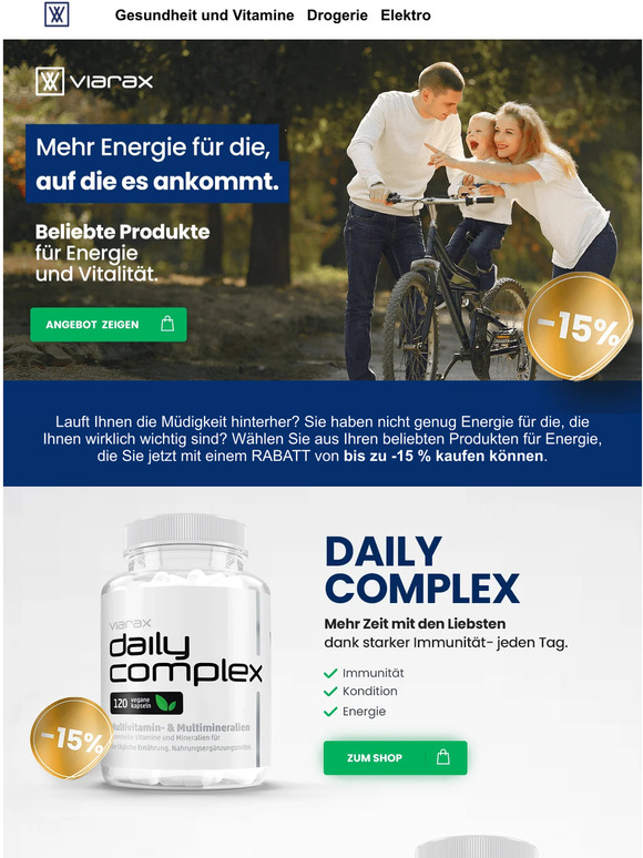 🛒 Ihre Lieblingsprodukte noch günstiger