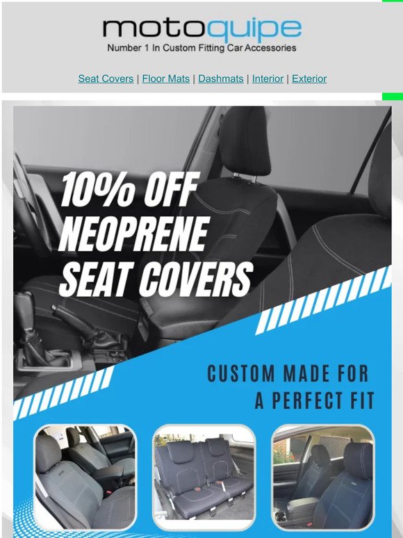 Neoprene Seat Cover Sale For Your Ford Focus
