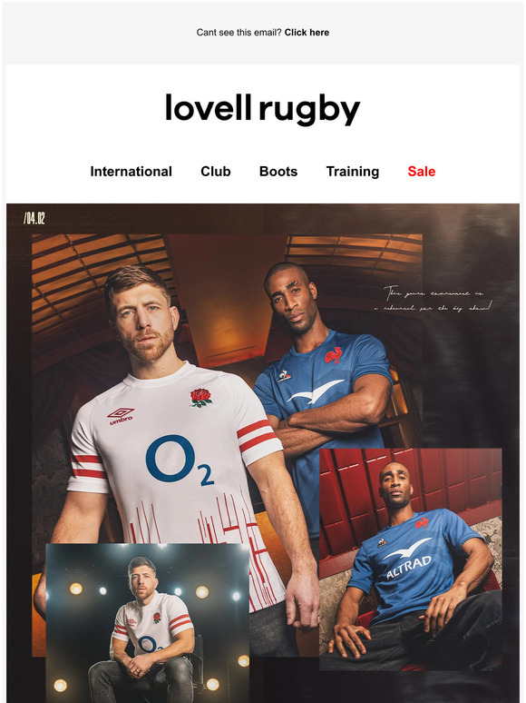 lovell rugby christmas shirts