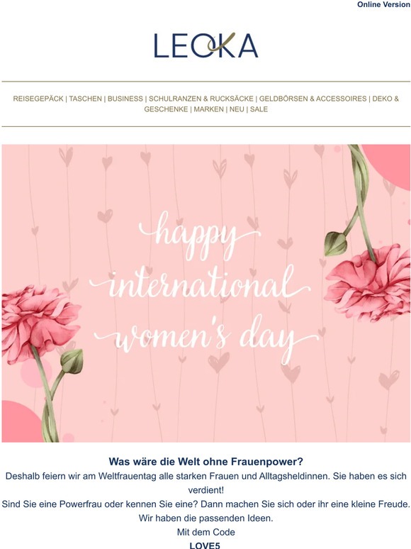 Alles Liebe zum Weltfrauentag 💗