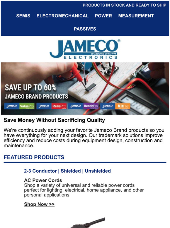Jameco Save Money Without Sacrificing Quality Milled