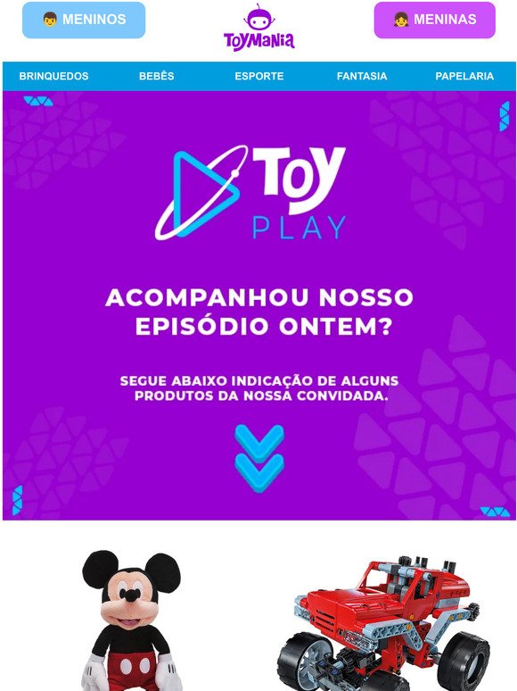 ToyPlay Podcast estreou! 🤩🎙️
