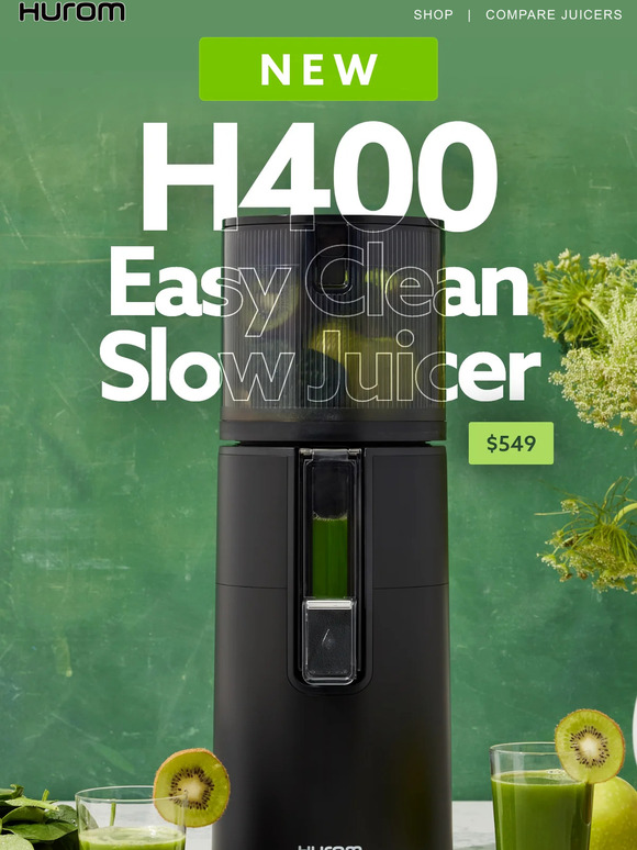 H400 Easy Clean Slow Juicer