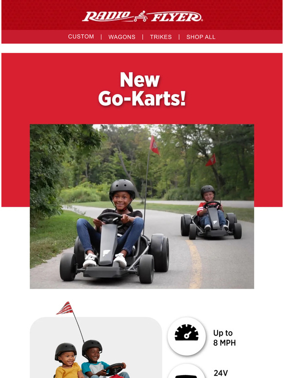 Flyer™ Electric Bikes Ready, Set, Race Our NEW GoKarts are Here Milled