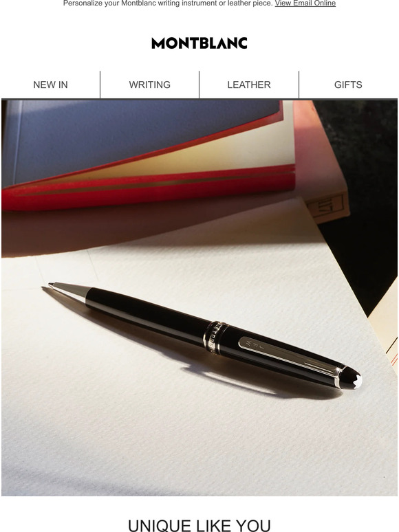 Montblanc Email Newsletters: Shop Sales, Discounts, And Coupon Codes