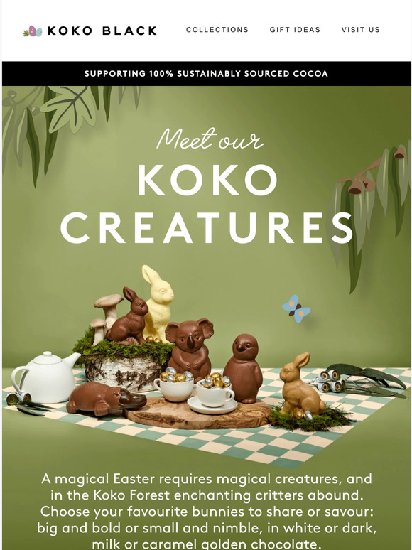 Meet our Koko Easter Creatures 🐨