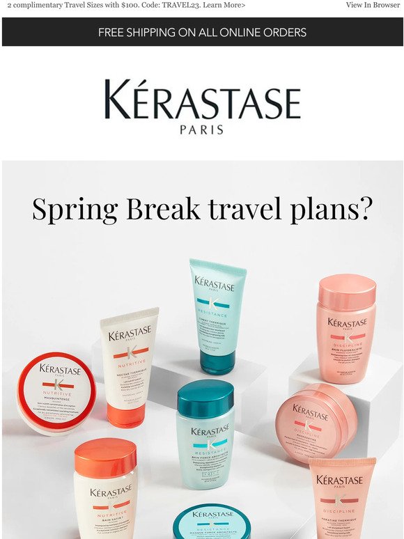 Kerastase Email Newsletters: Shop Sales, Discounts, and Coupon Codes