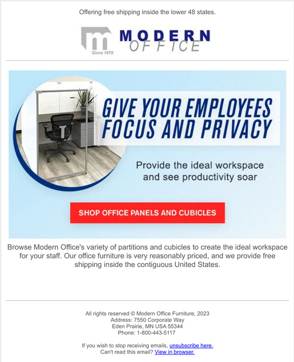 Shop Cubicles and Upgrade Your Office Milled