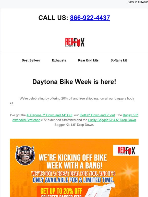 Are you ready for Daytona Bike Week? We are!
