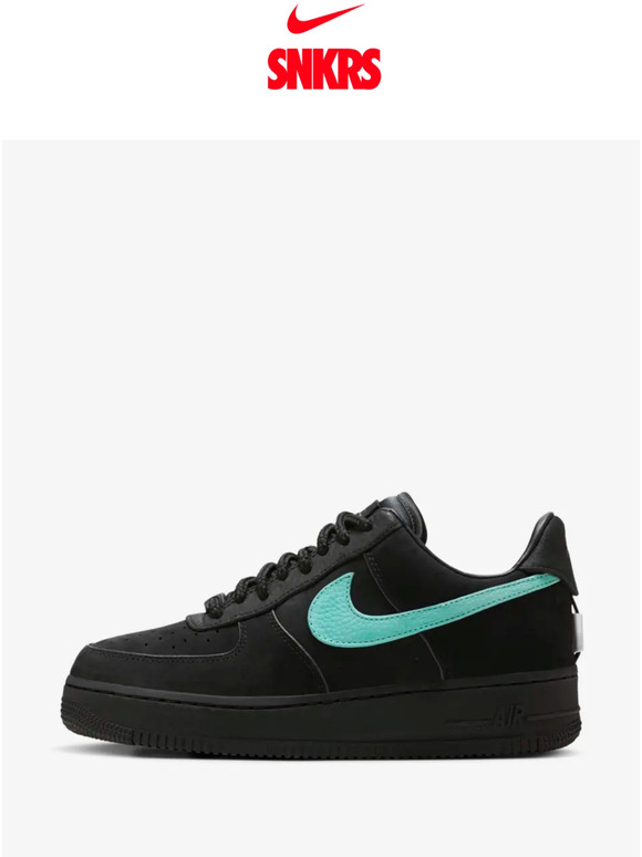SNKRS Launch: Nike Air Force 1 x Tiffany & Co.