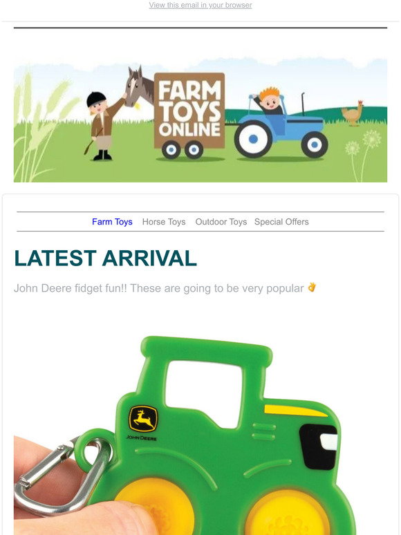 Farm Toys Online: 🚜 NEW John Deere Fidget Fun!! 🚜 | Milled