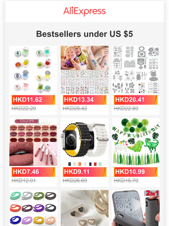 Top quality, under US $5