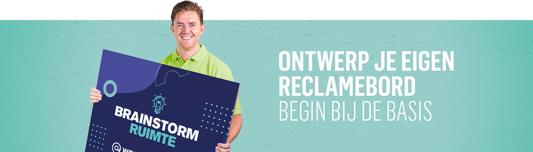 Met deze tips scoor je met je reclamebordontwerp